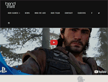 Tablet Screenshot of bendstudio.com